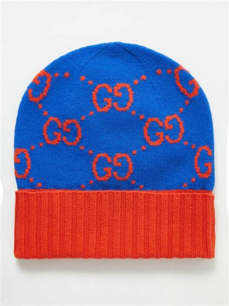 blue gucci beanie|gucci beanie women.